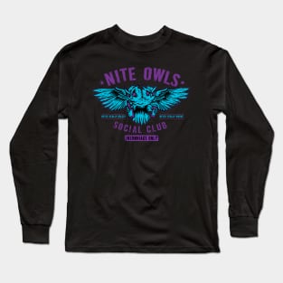 Nite owls Social club Long Sleeve T-Shirt